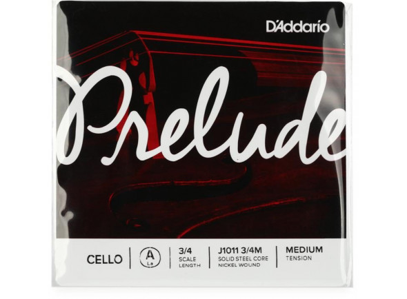 Daddario 3/4 Prelude J1011 A String for Cello Daddario 3/4 Prelude J1011 A String for Cello